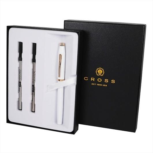 クロス センチュリーII AT0085-113 パールホワイトラッカー セレクチップローラーボール ...