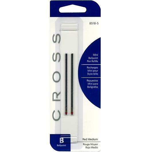CROSS クロス ボールペン替芯 BPリフィール レッド 2本入 M 8518-5