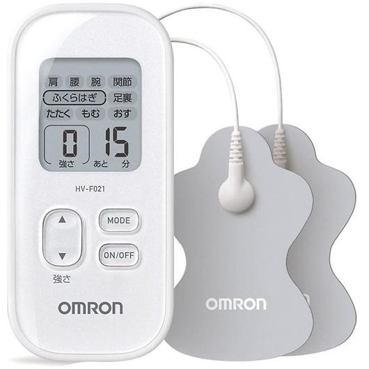 OMRON オムロン 低周波治療器 ホワイト HV-F021-W