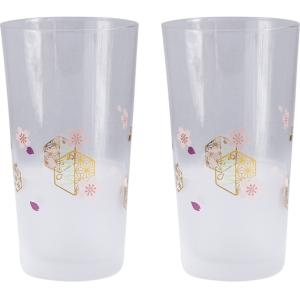 新品 花柄 すりガラスコップ 2個 水色 9pgaxwg8gr インテリア 住まい 日用品 Tdsc Sn