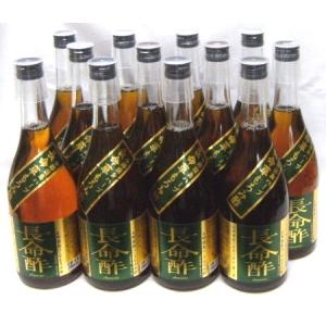 長命酢 720ml 12本セット 与那国島ハーブ もろみ酢 (長命草
