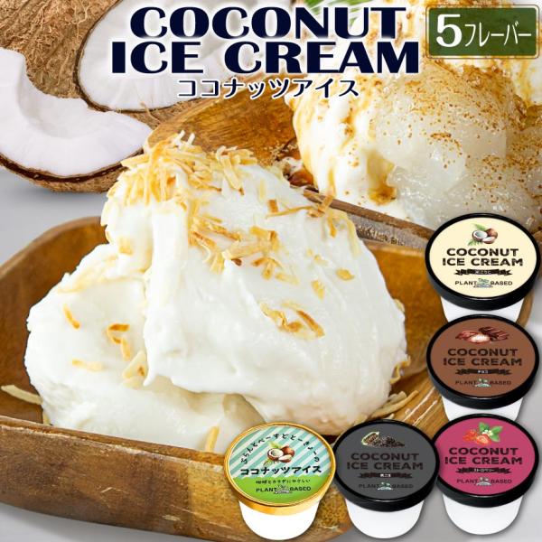 ココナッツアイス 5種 詰め合わせ グルテン不使用 母の日 アイス ギフト アイスクリーム 誕生日 ...