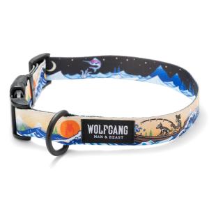 WOLFGANG MAN &amp; BEAST MountainWave COLLAR Mサイズ 巾2.5cm x 首回り30〜45cm ウルフギャング首輪
