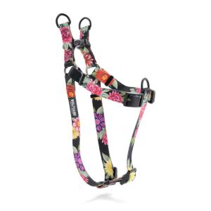 WOLFGANG MAN &amp; BEAST DarkFloral HARNESS Mサイズ 巾1.6cm x 胴回り40〜61cm ウルフギャングハーネス