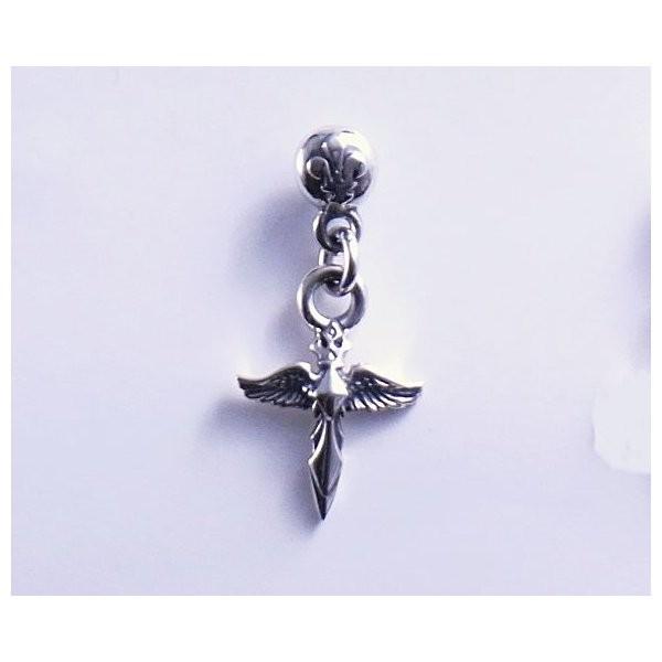 シルバーアクセサリー シルバー925  シルバー エンジェルティアドロップ狼 ウルフ ウルフマンbr...