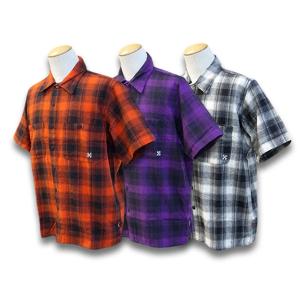 全3色【BLUCO/ブルコ】2023SS「Ombre S/S Work Shirts/オンブレショー...