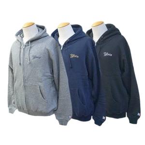 全3色【BLUCO/ブルコ】2024AW「Heavy Pile Sweat Zip Hoodie”E...