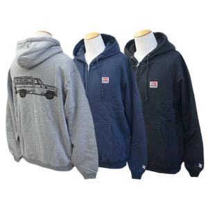 全3色【BLUCO/ブルコ】2024AW「Heavy Pile Sweat Zip Hoodie