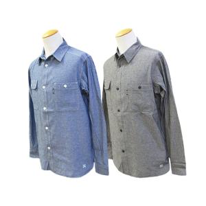 全2色【BLUCO/ブルコ】2025SS「Chambray L/S Work Shirts/シャンブ...