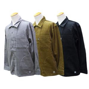 全3色【BLUCO/ブルコ】2025AW「Corduroy Work Shirts/コーデュロイワー...