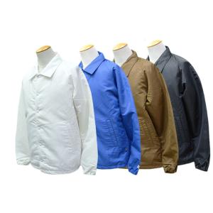 BLUCO（ブルコ） BLUCO LEATHER COACH JACKET (BLACK) [147-31-008