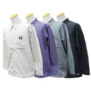 全4色【BLUCO/ブルコ】2026SS「Nylon Full Zip Shirt/ナイロンフルジッ...