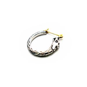 galcia/ガルシア】「Devil Head&Snake Hook Brass Bracelet/デビル