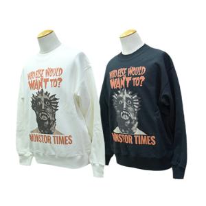 全2色【MONSTOR TIMES/モンストアタイムズ】2025AW「MONSTOR GREETIN...