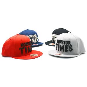 全4色【MONSTOR TIMES/モンストアタイムズ】2026AW「BAT&amp;SKULL Cap/バ...
