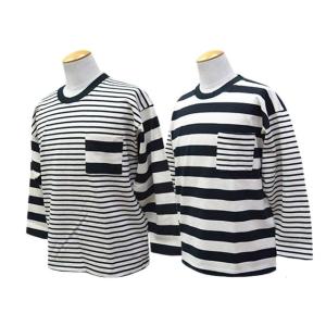 全2色【POP EYES/ポップアイズ】2026SS「CRAZY BORDER L/S Tee/クレ...