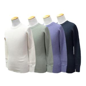 全4色【JELADO/ジェラード】2026AW「Crew Neck MEGA Thermal/クルー...
