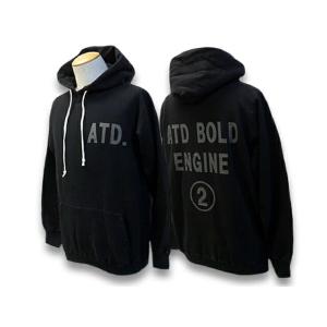 【AT-DIRTY/アットダーティー】2023AW「Bold Engine2 HoodedSweat...