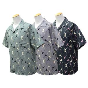全3色【AT-DIRTY/アットダーティー】2026SS「Flames S/S Shirt/フレイム...