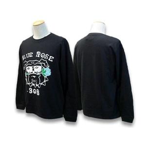 BLUE ROSE.308/ブルーローズ.308】「Crew Neck Ribless L/S Tee 