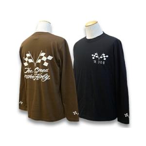 【BLUE ROSE.308/ブルーローズ.308】「Crew Neck Ribless L/S T...