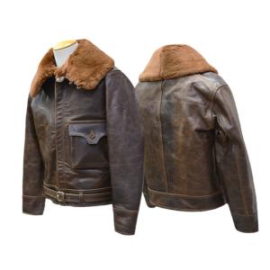 WEST RIDE ウエストライド 15FW WATSONVILLE LEATHERCOAT [BLK