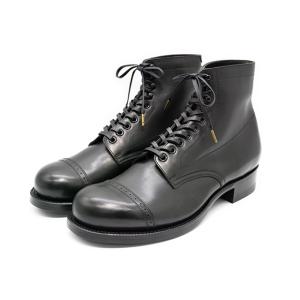 【BLACK SIGN/ブラックサイン】2023AW「Army Last Cut Dress Shoes/アーミーラストカットドレスシューズ」(BSSF-15001)(ブーツ/アメカジ/ウルフパック)｜wolfpack-ss