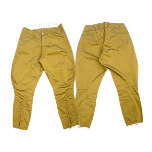 【BLACK SIGN/ブラックサイン】2024SS「Khaki Chino Sheriff Breeches/カーキチノシェリフブリーチーズ」(BSSP-20503)(ハーレー/ジョッパーズ/ウルフパック)｜wolfpack-ss