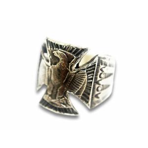 CHOOKE/チョーク】「Indian Skull Ring”Medium”/インディアンスカル