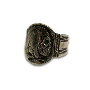 【CHOOKE/チョーク】「Indian Skull Ring”Medium”/インディアンスカルリ...