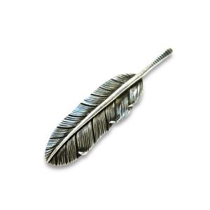 アクセサリー CHOOKE FEATHER CHOOKE/チョーク】「Special Peace Feather Pendant Top”Left