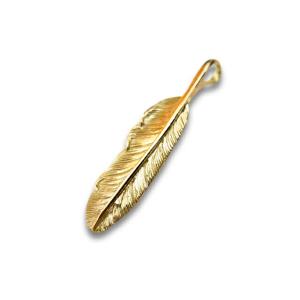 別注【CHOOKE/チョーク】「K10 Drawing Wolf Feather Top/10金ドロ...