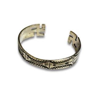 【CHOOKE/チョーク】「Swastika Sheet Stamp Bangle/スワスティカシー...