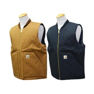 全2色【Carhartt/カーハート】「DUCK Vest/ダックベスト」(V01)(アメカジ/スト...