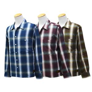 全3色【EVILACT/イーブルアクト】2025AW「Check L/S Shirts/チェックロン...