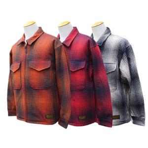 全3色【EVILACT/イーブルアクト】2025AW「Check Padded Jacket/チェッ...