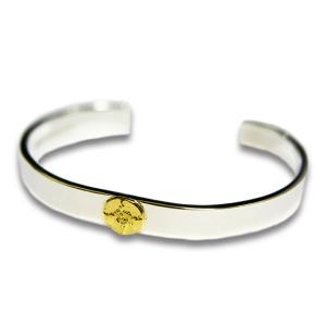 FIRST ARROW's ファーストアローズ K18付 平打12mm カラ草彫り