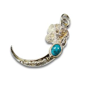 FIRST ARROW's（ファーストアローズ） K18付 フチ付カラ草彫り