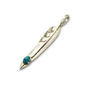 FIRST ARROW's/ファーストアローズ】「Large Feather with Turquoise