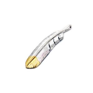 ファーストアローズ 18K付き フェザー(S) ファーストアローズ K18付 先金フェザー(L)ペンダントヘッド P-474L