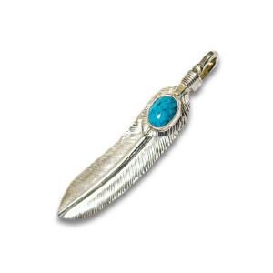 【FIRST ARROW's/ファーストアローズ】「Medium Feather with Turq...