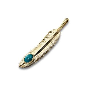 FIRST ARROW's/ファーストアローズ】「Large Feather with Turquoise