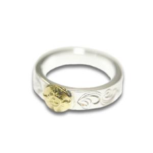 FIRST ARROW's/ファーストアローズ】「Arabesque Carved Eagle Ring