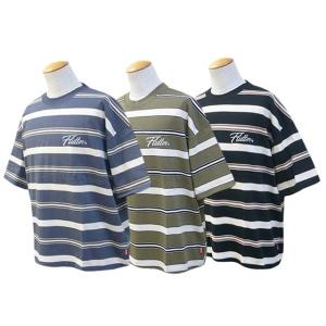 全3色【FLUTTER/フラッター】2024SS「Multi Border Big Silhouet...