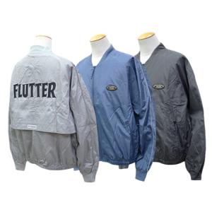 FLUTTER(フラッター) OG LOGO BOMBER JACKET 3色(BLACK/S・GRAY/NAVY