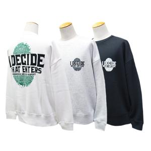 全3色【FLUTTER/フラッター】2026AW「”IDWE”10oz Crew Neck Swea...