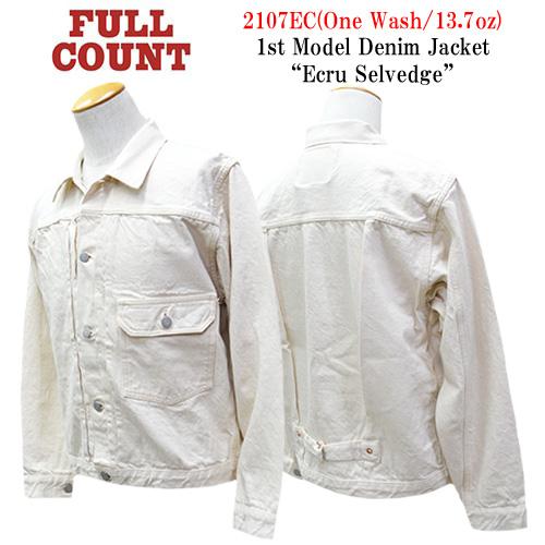 【FULLCOUNT/フルカウント】「1st Model Denim Jacket”Ecru Sel...