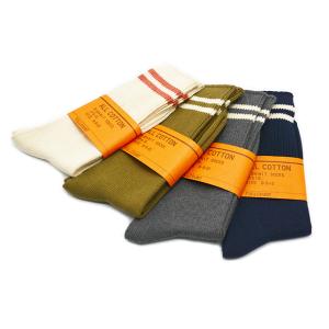 全4色【FULLCOUNT/フルカウント】「Military Socks/ミリタリーソックス」(61...