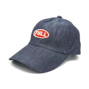 【FULLCOUNT/フルカウント】「Full Wappen Denim Cap/フルワッペンデニム...