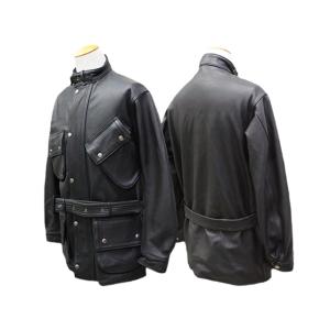 【MOSSIR/モシール】「Waterproof Leather Field Jacket”LEAC...